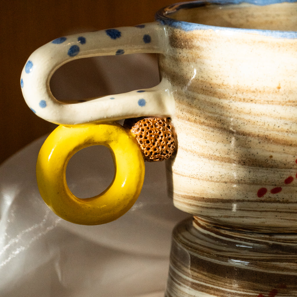 Ceramic Mug by Em Esquivel